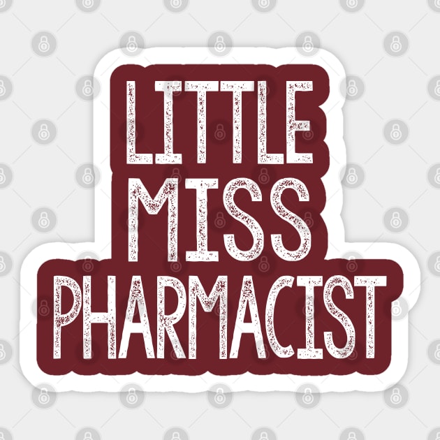 Little Miss Pharmacist Sticker by DankFutura